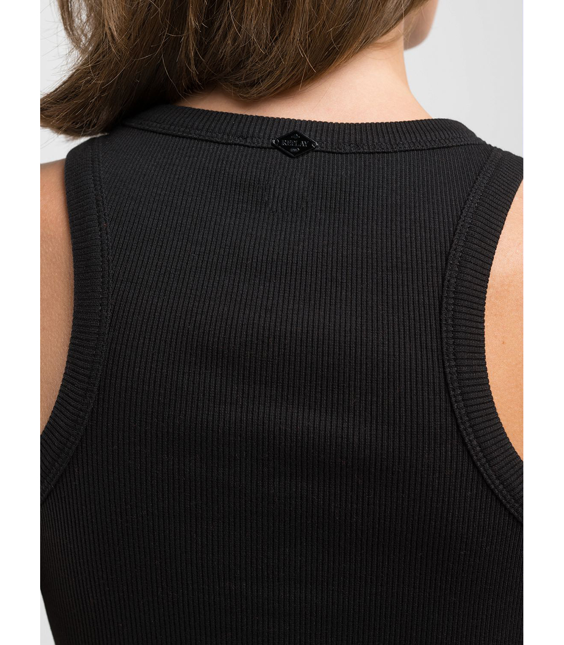 コットンスキニーフィットベストトップ 詳細画像 ブラック 6